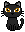 黒猫gif